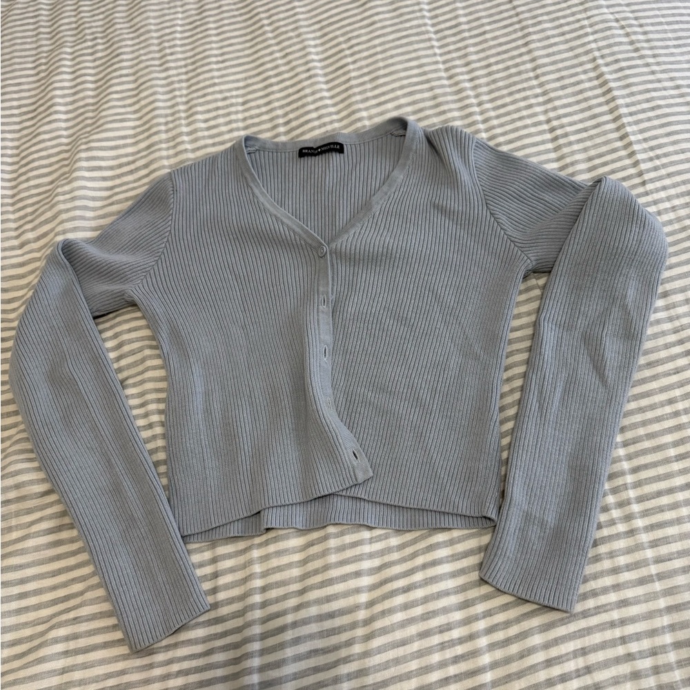 Brandy Melville Baby Blue Button up Cardigan